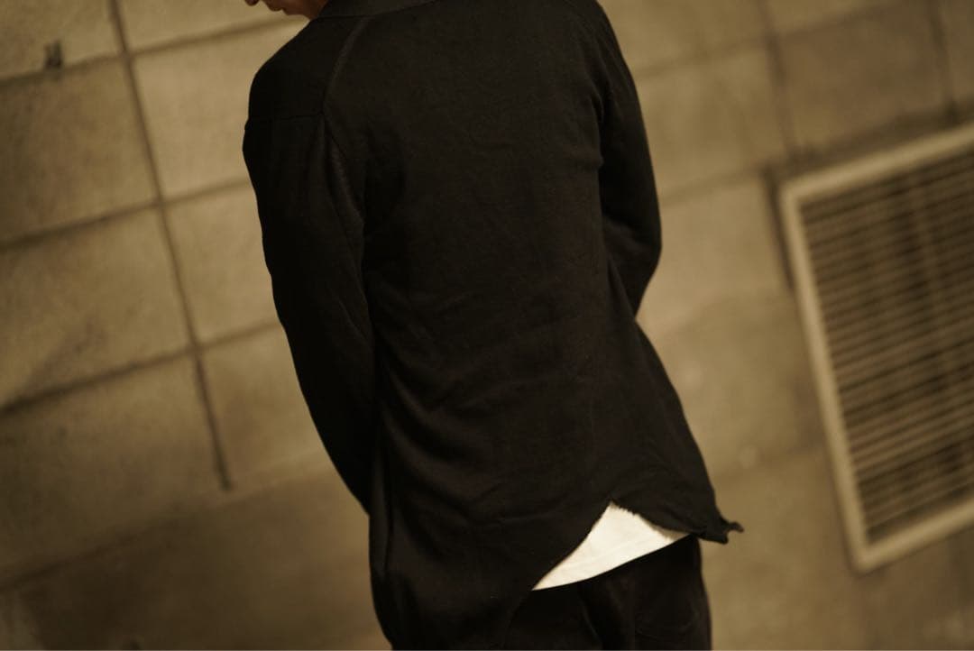 15aw コムデギャルソン オムプリュス 断ち切り デザイン カーディガン