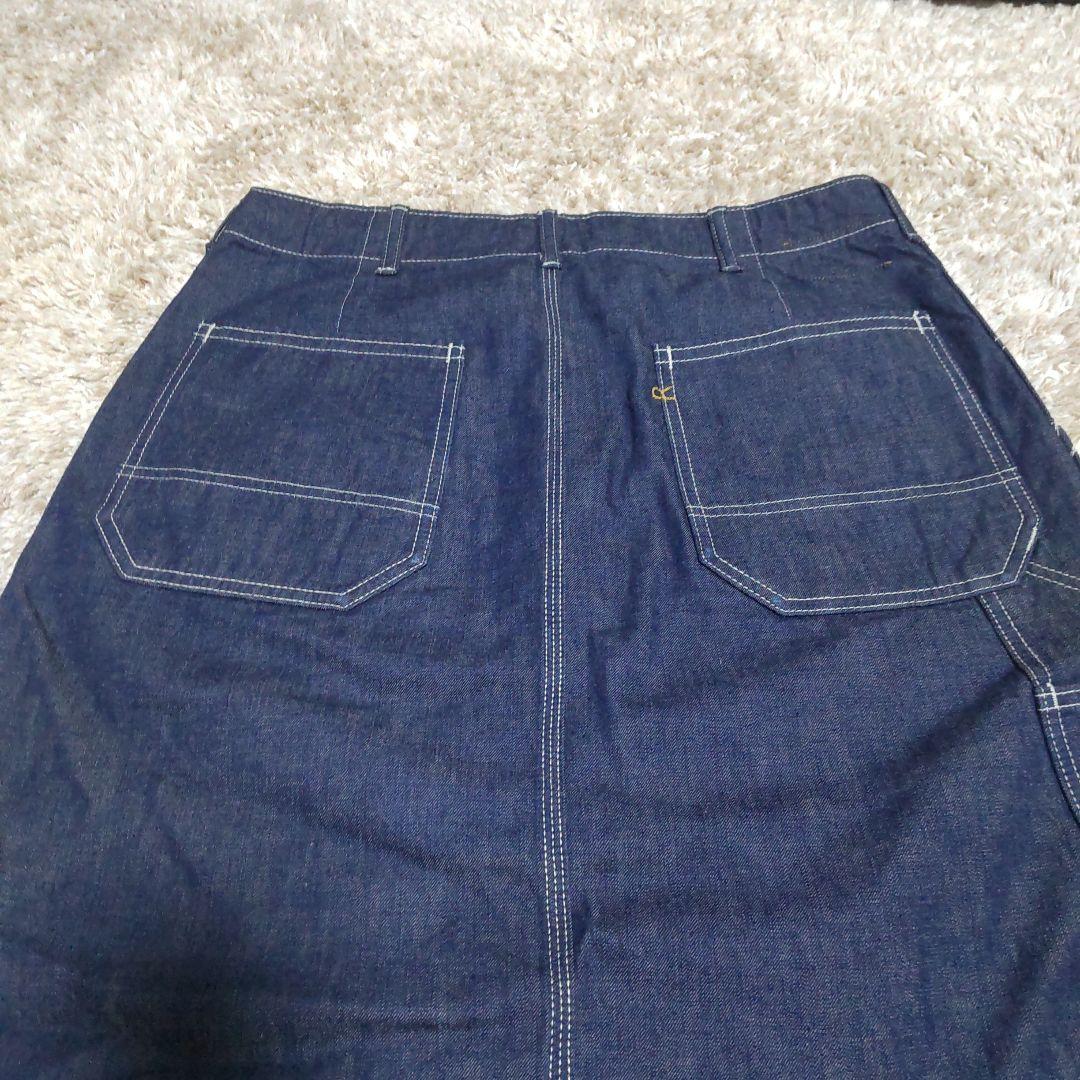 45R ワークインディゴペインタースカート