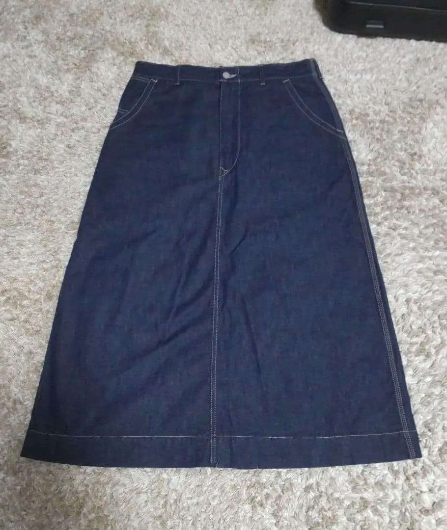 45R ワークインディゴペインタースカート