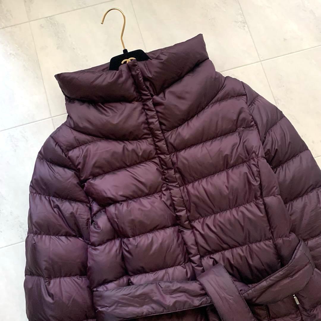 ウィークエンドマックスマーラ ダウンコート 大きいサイズ 42 ベルト