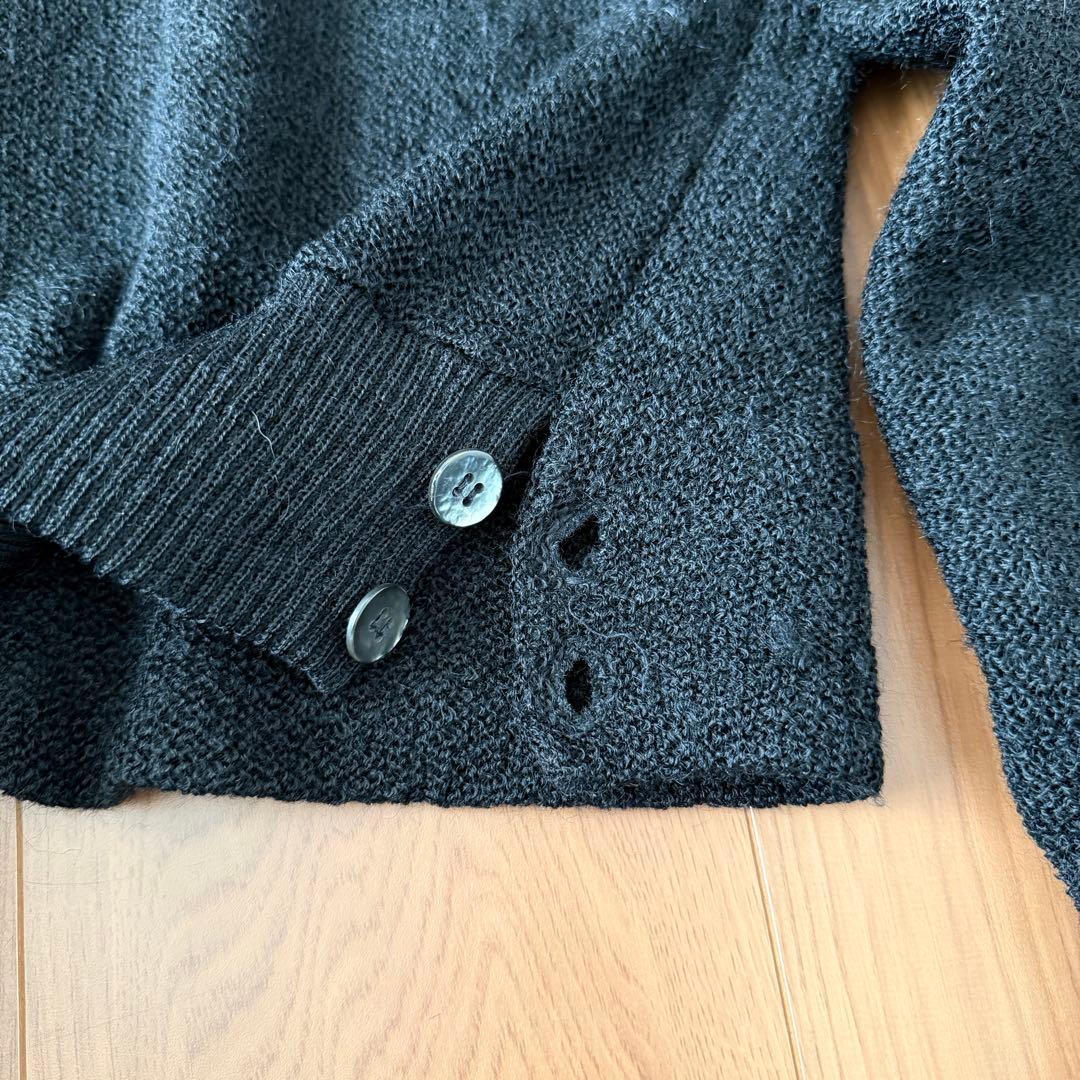 ブラック ‼︎ 60s CAMPUS モヘア ニット カーディガン ビンテージ