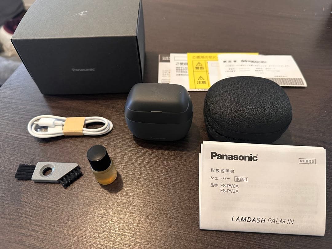 ※みかんさん専用※Panasonicラムダッシュ　パームイン ES-PV3A-K