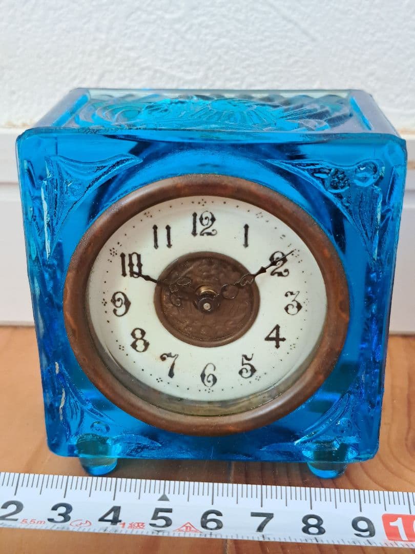 【希少】ウランガラス　大正アンティーク　大正時計　まとめ売り　発光　レトロ