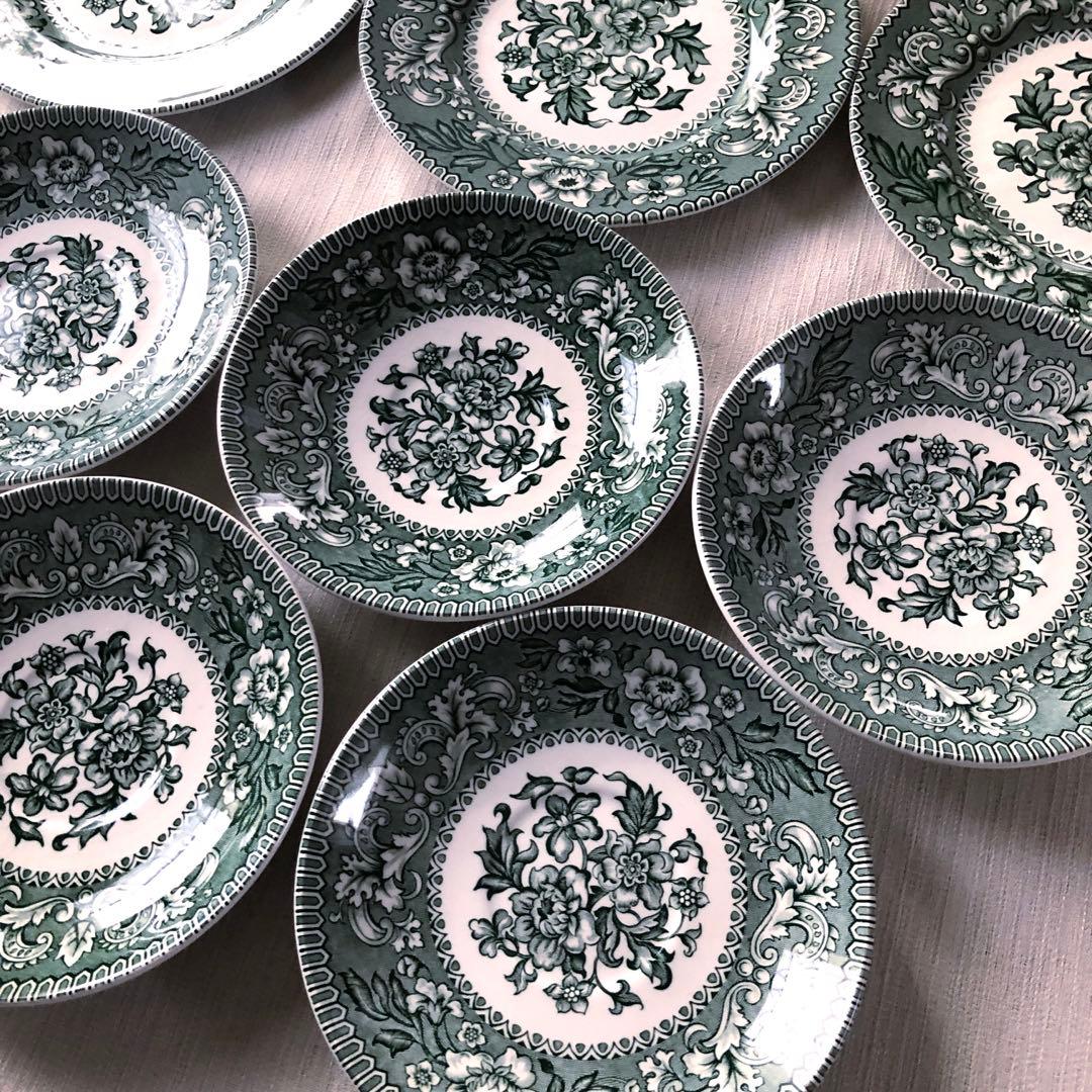 イギリス製　WESTMINSTER WOOD&SONS プレート 皿 11枚