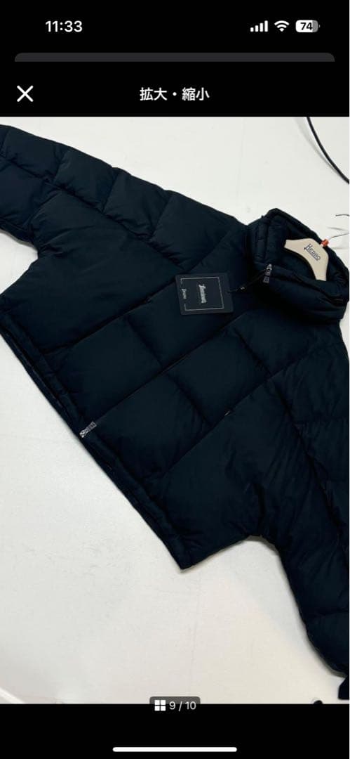 HERNO ヘルノ レディース ラミナー ブラックダウンコート　42