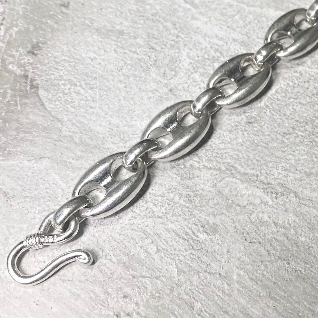 シェーヌ アンカー シルバー925 ブレスレット チェーン ヴィンテージ