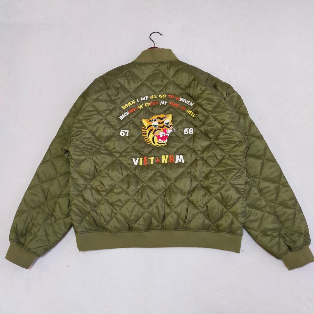 ビヤードジジ　美品　JEANS FACTORY　虎刺繍　ベトジャン