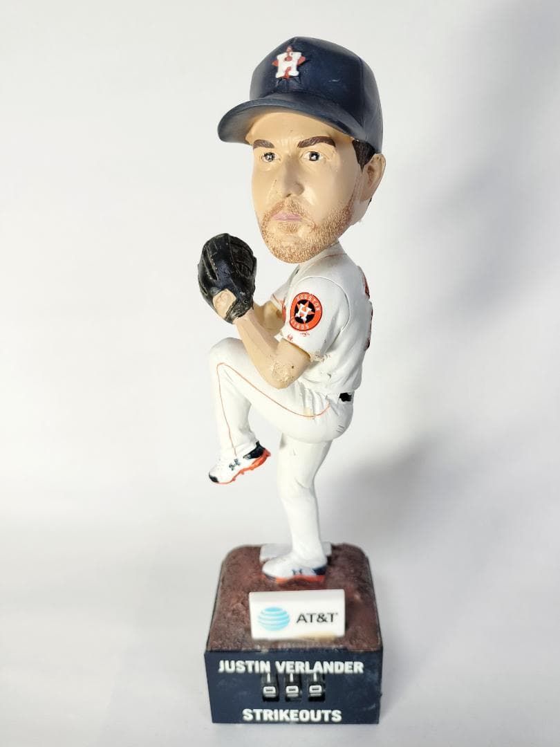 ジャスティン・バーランダー／”Kーカウンター” ボブルヘッド人形 (アストロズ)