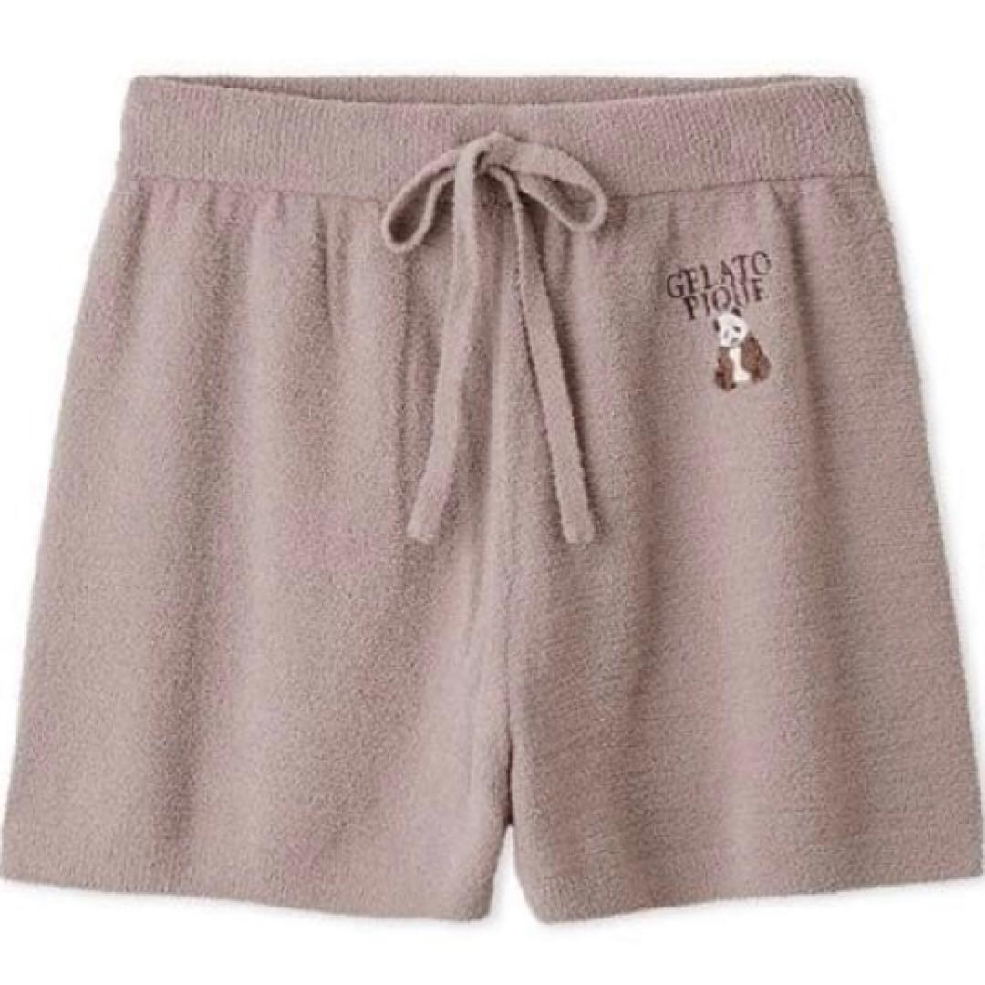 ジェラートピケ パンダジャガード　プルオーバー&ショートパンツ