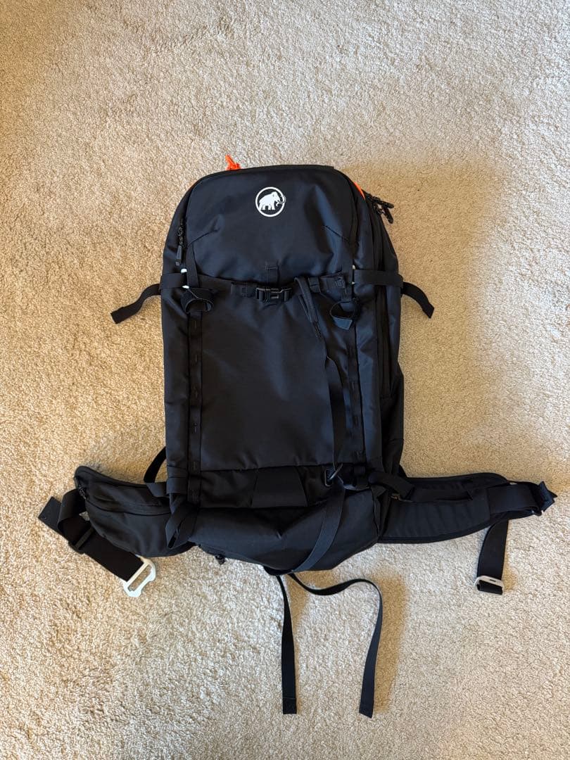 Mammoth AIRBAG TECHNO 3.0 バックパック 黒/オレンジ