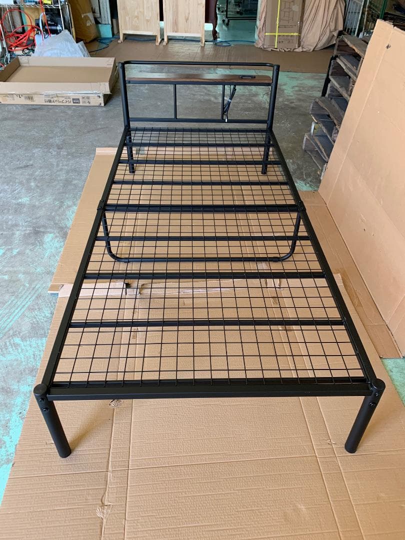 パイプベット棚付きF-PBB01(BK)