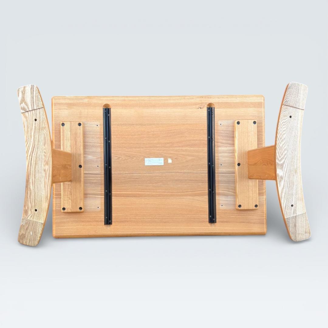 ナガノインテリア ダイニングテーブル DT401 天然木120cm