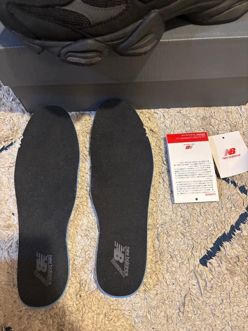美品！New Balance 9060 \"Triple Black\"24.5