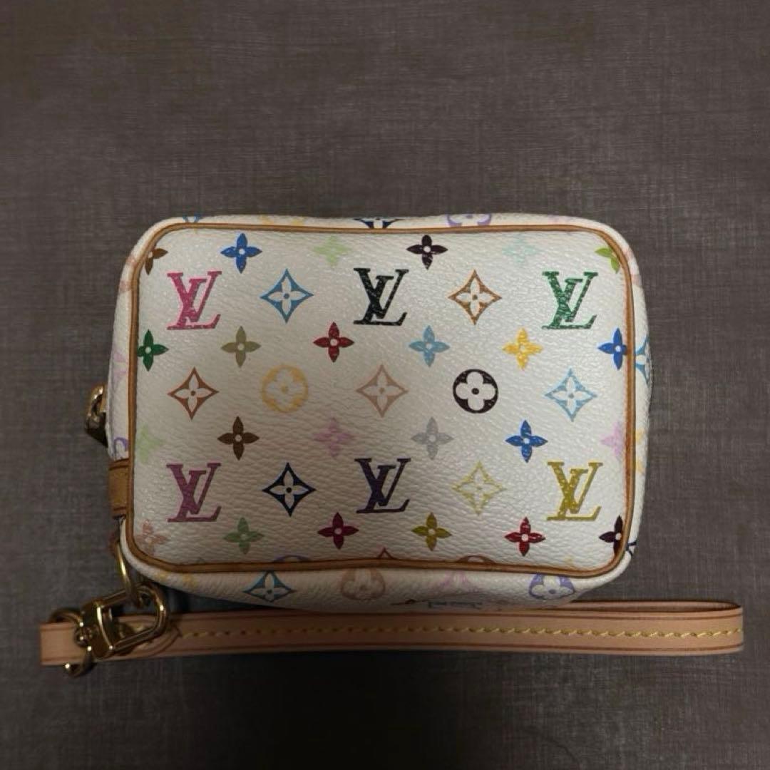 【希少品】ルイヴィトン ポーチ トゥルース ワピティ モノグラムマルチカラー