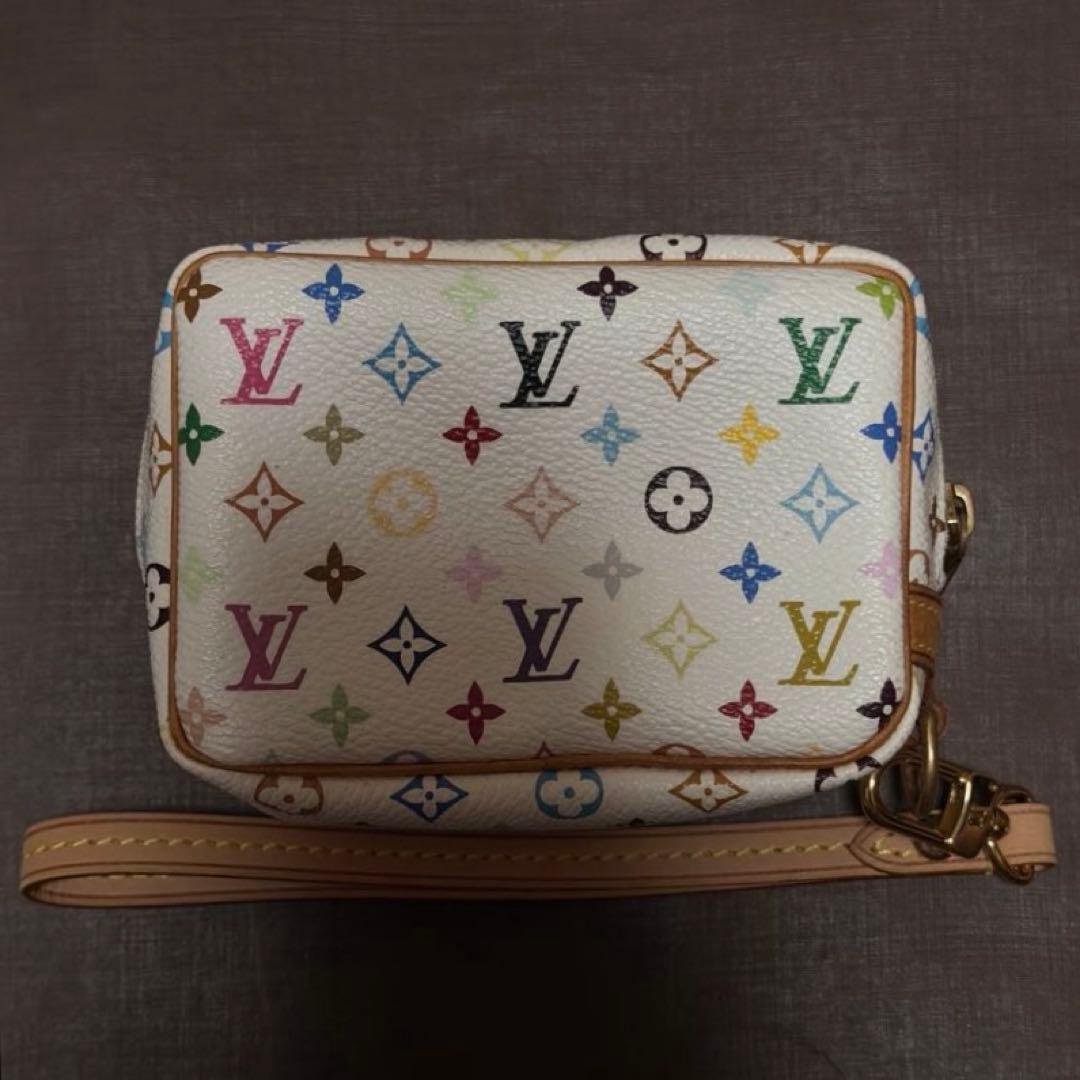 【希少品】ルイヴィトン ポーチ トゥルース ワピティ モノグラムマルチカラー