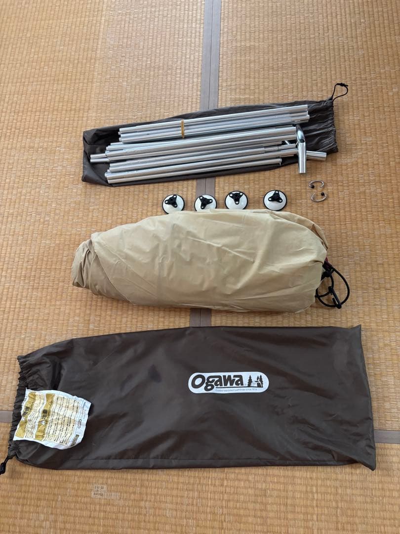 1回使用　オガワ　カーサイドテント