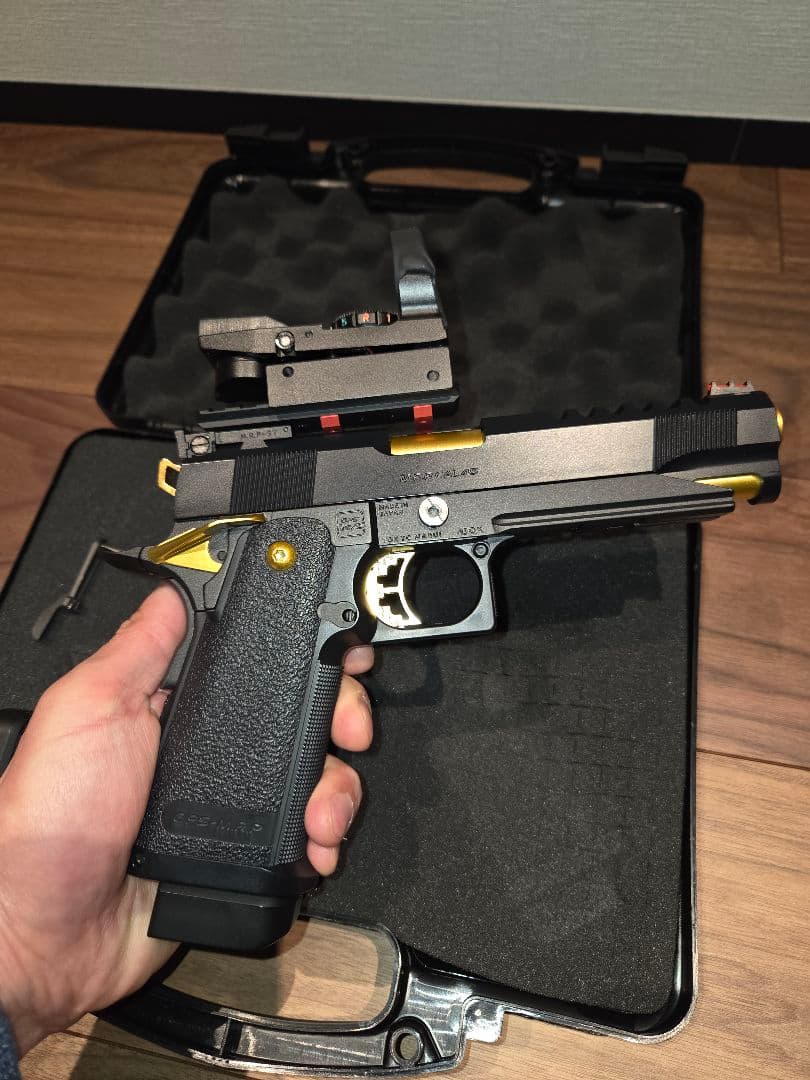 東京マルイ　ハイキャパ5.1ゴールドマッチ　超美品