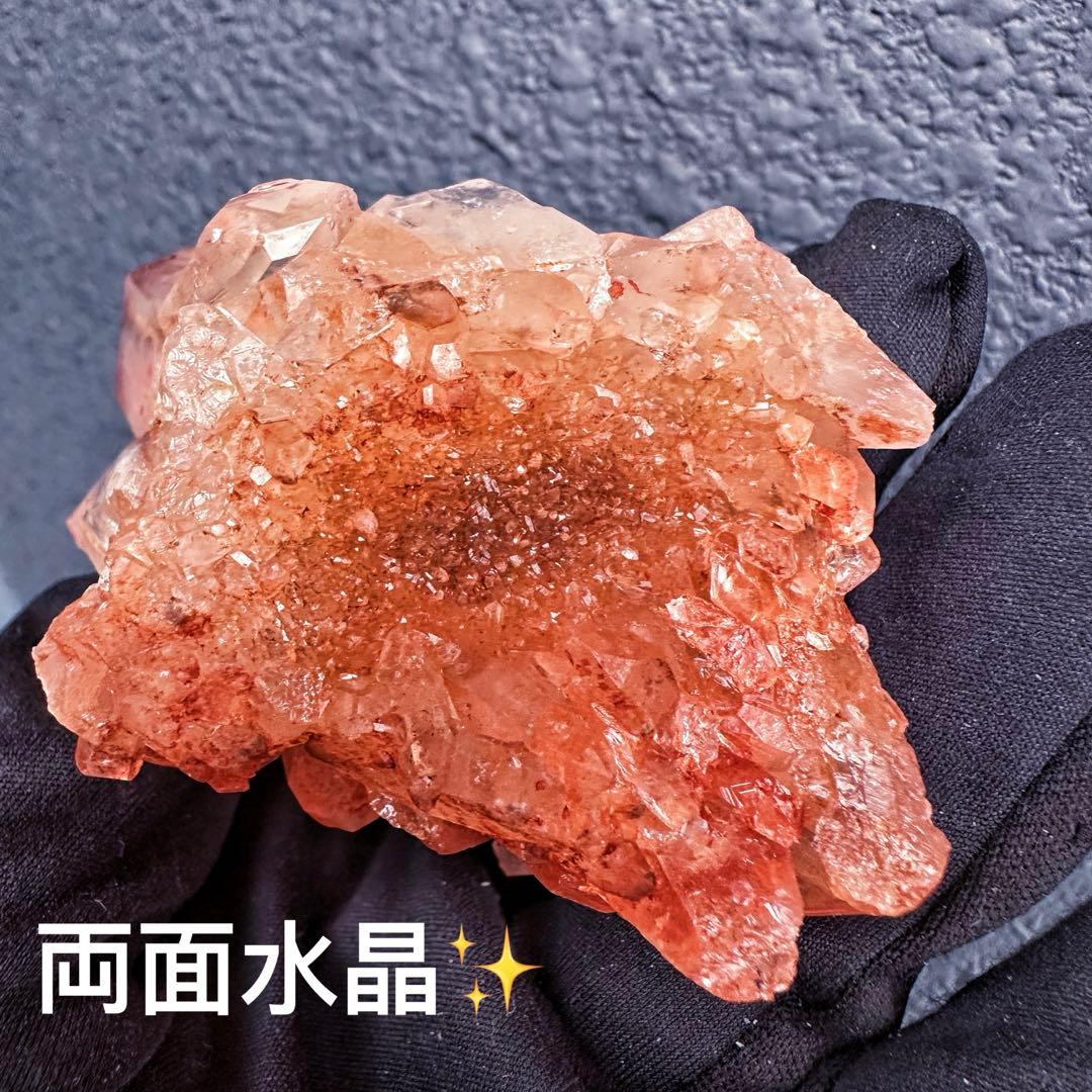 希少❗️高品質❗️ピンク♡ヒマラヤ水晶クラスター☆キラキラ超強いパワー水晶A1360