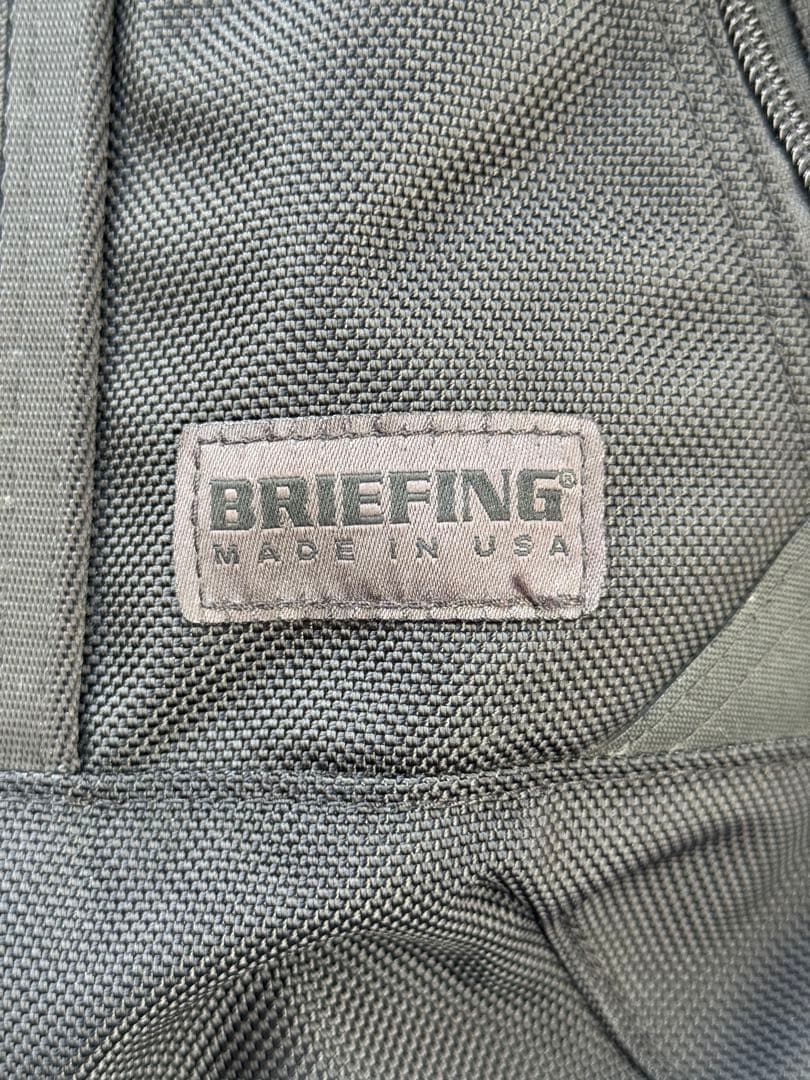 美品ブリーフィング　DELTA MASTER TOTE M SQD ブラック