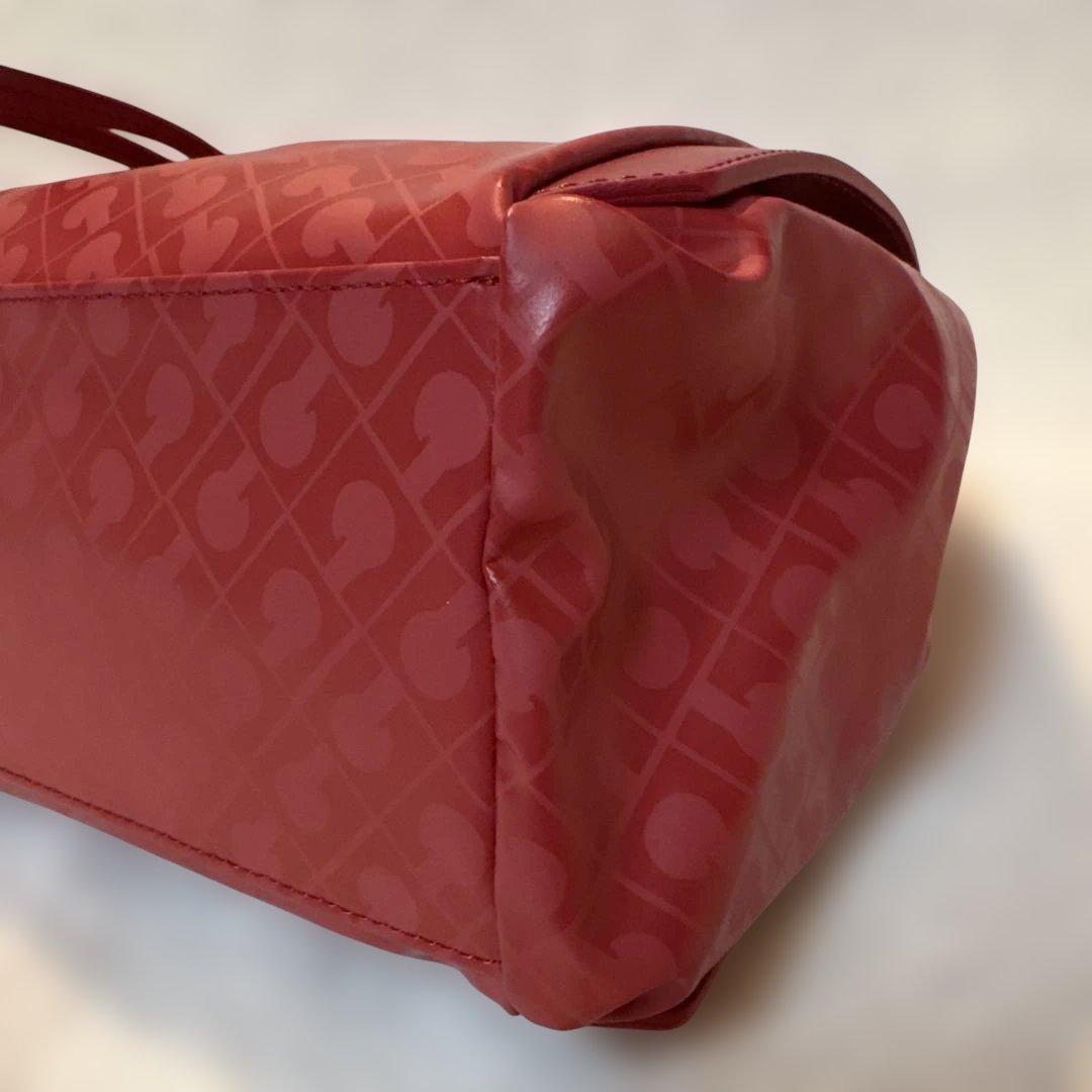美品　GHERARDINI ゲラルディーニ　ソフィティ　ローラ　トートバッグ　赤