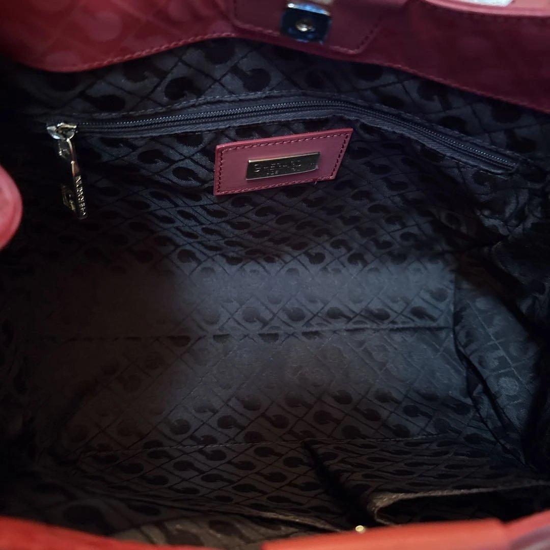 美品　GHERARDINI ゲラルディーニ　ソフィティ　ローラ　トートバッグ　赤