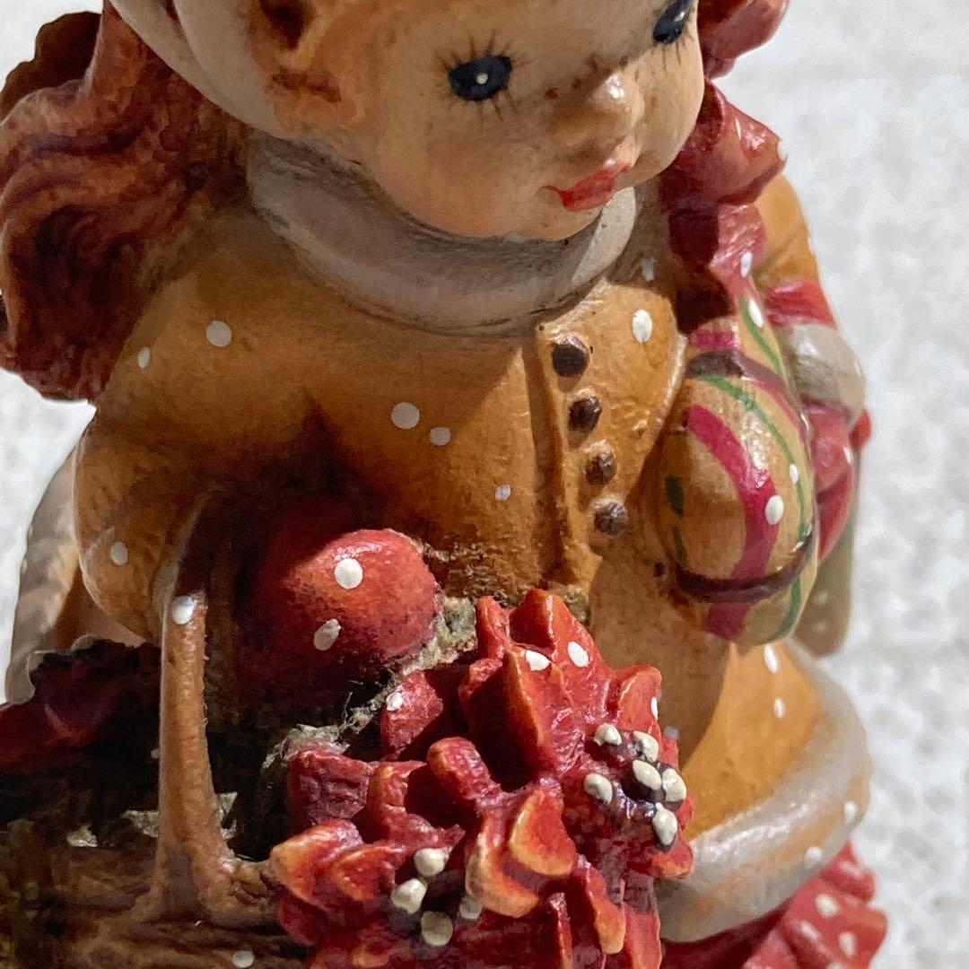 アンリ社　木彫り人形　クリスマスの喜び　サラ・ケイ　2884/4000体限定