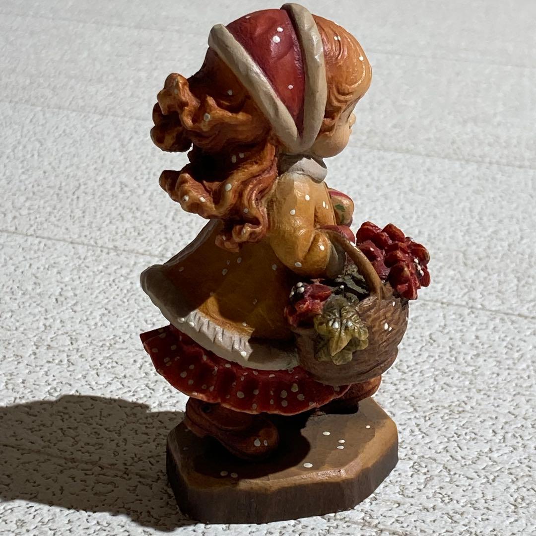 アンリ社　木彫り人形　クリスマスの喜び　サラ・ケイ　2884/4000体限定