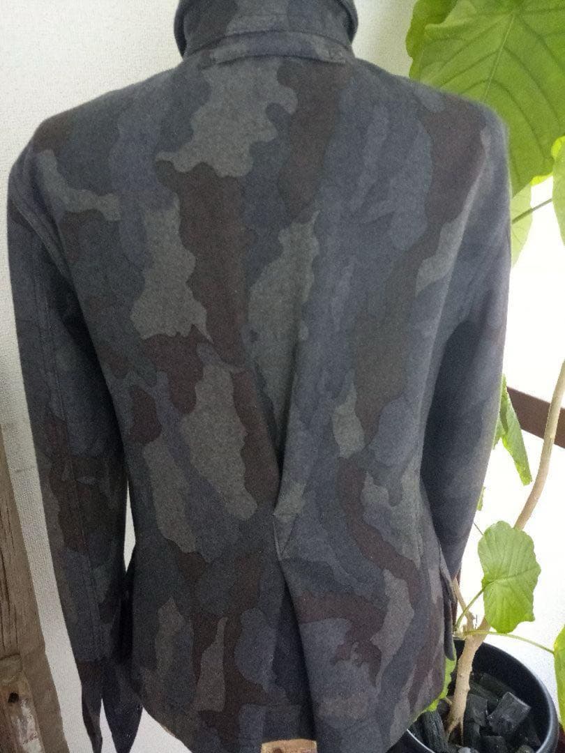 PRADA　ウールカモフラージュ迷彩　ジャケットs