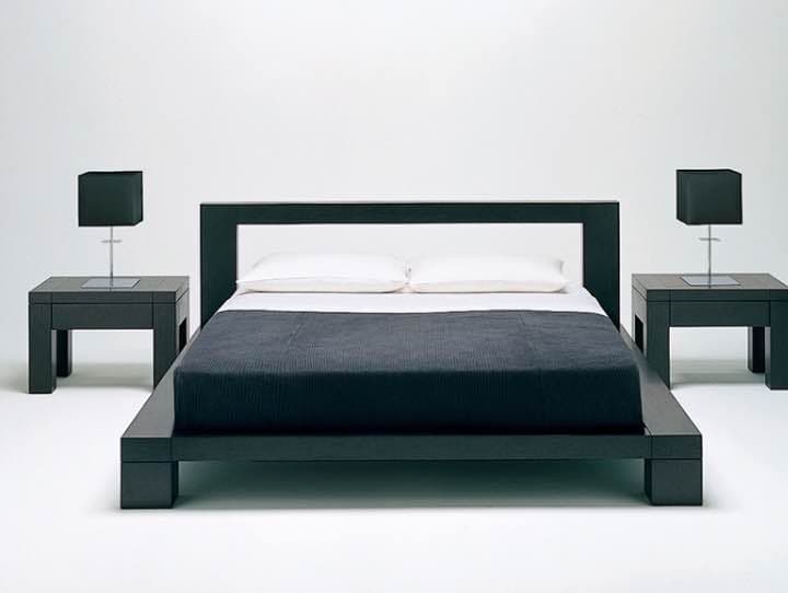 カトリーヌメミ リーヴゴーシュ ダブルベッド カッシーナ ナチュラル