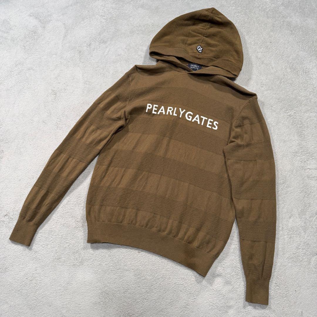 パーリーゲイツ　ニットパーカー　ゴルフウェア　4