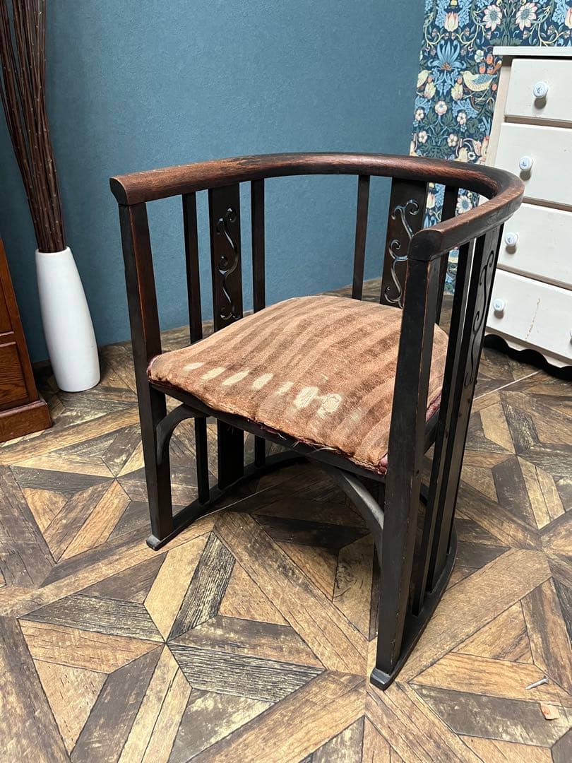 cobu＊馬蹄型椅子 バレルチェア 大正ロマン アンティーク ヴィンテージ