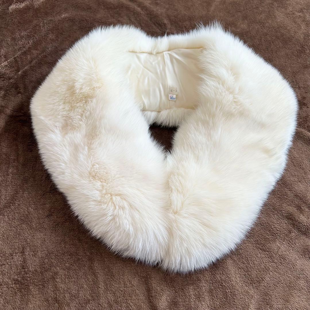 【最終価格】 美品 SAGAFOX 高級 ファーショール 大判 和装 成人式