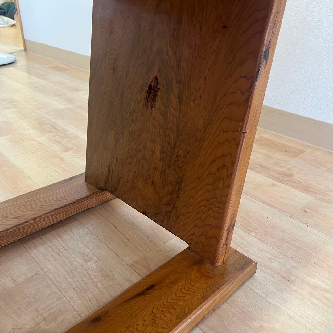 希少　高級　天然木　世界自然遺産　屋久杉　椅子　ヴィンテージ