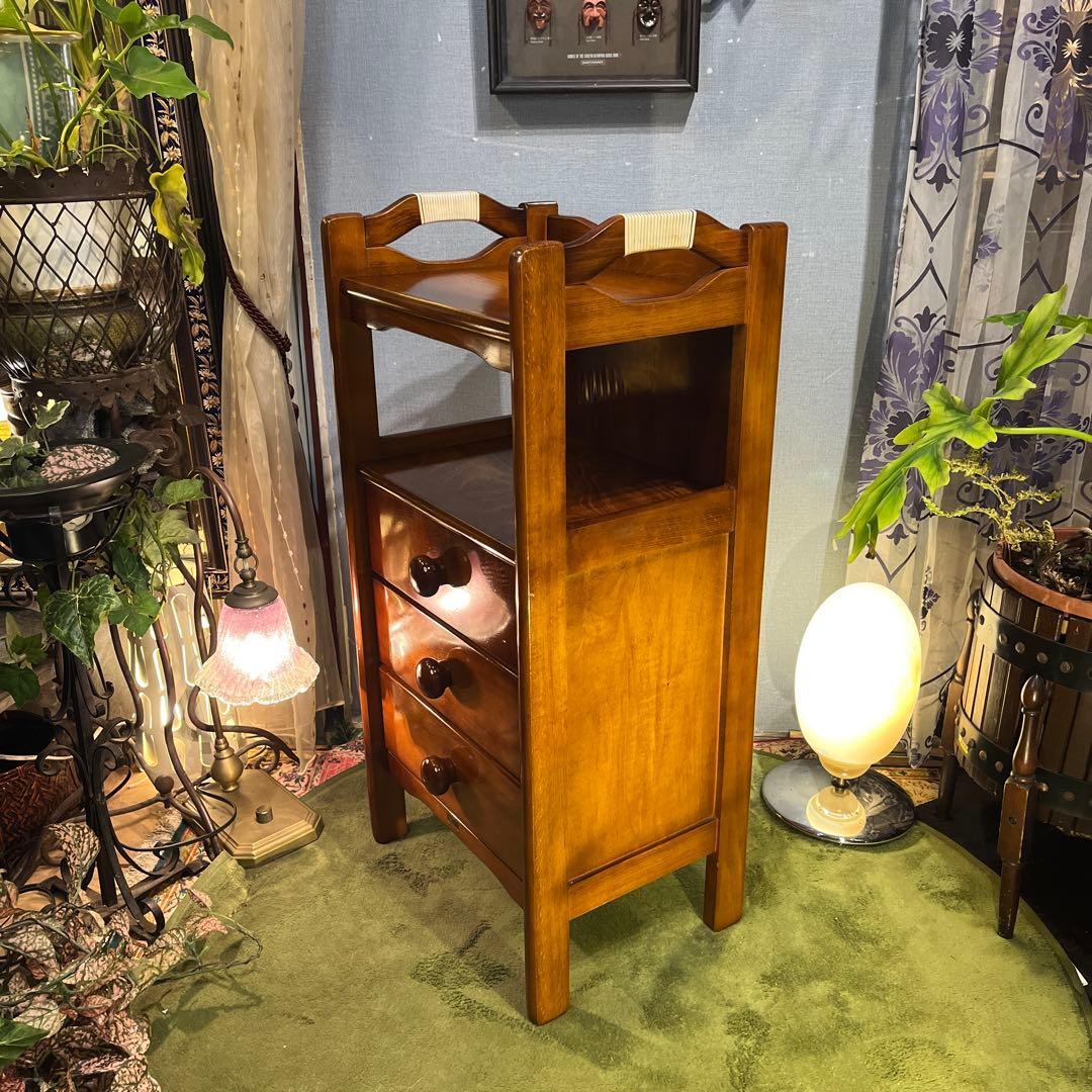 ヴィンテージ コロニアル ST コンパクト　アクセント　キャビネット