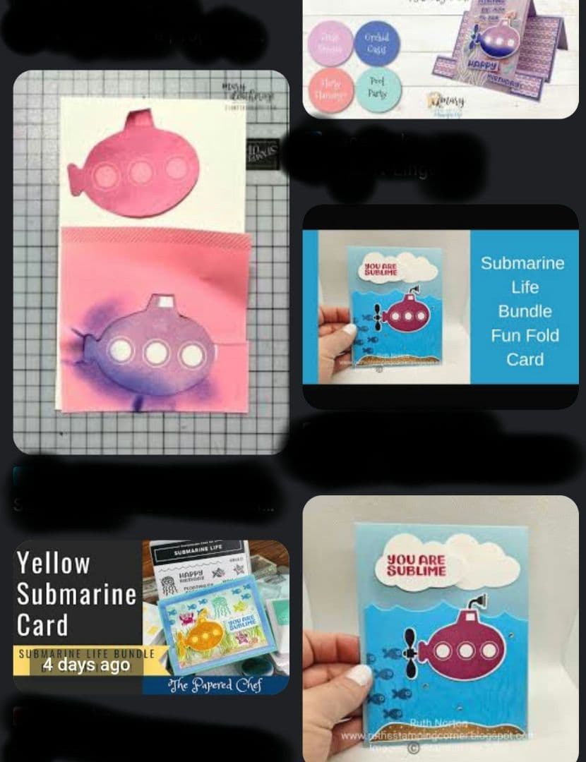 未使用　新作　サブマリンパンチ＆スタンプ　スタンピンアップ