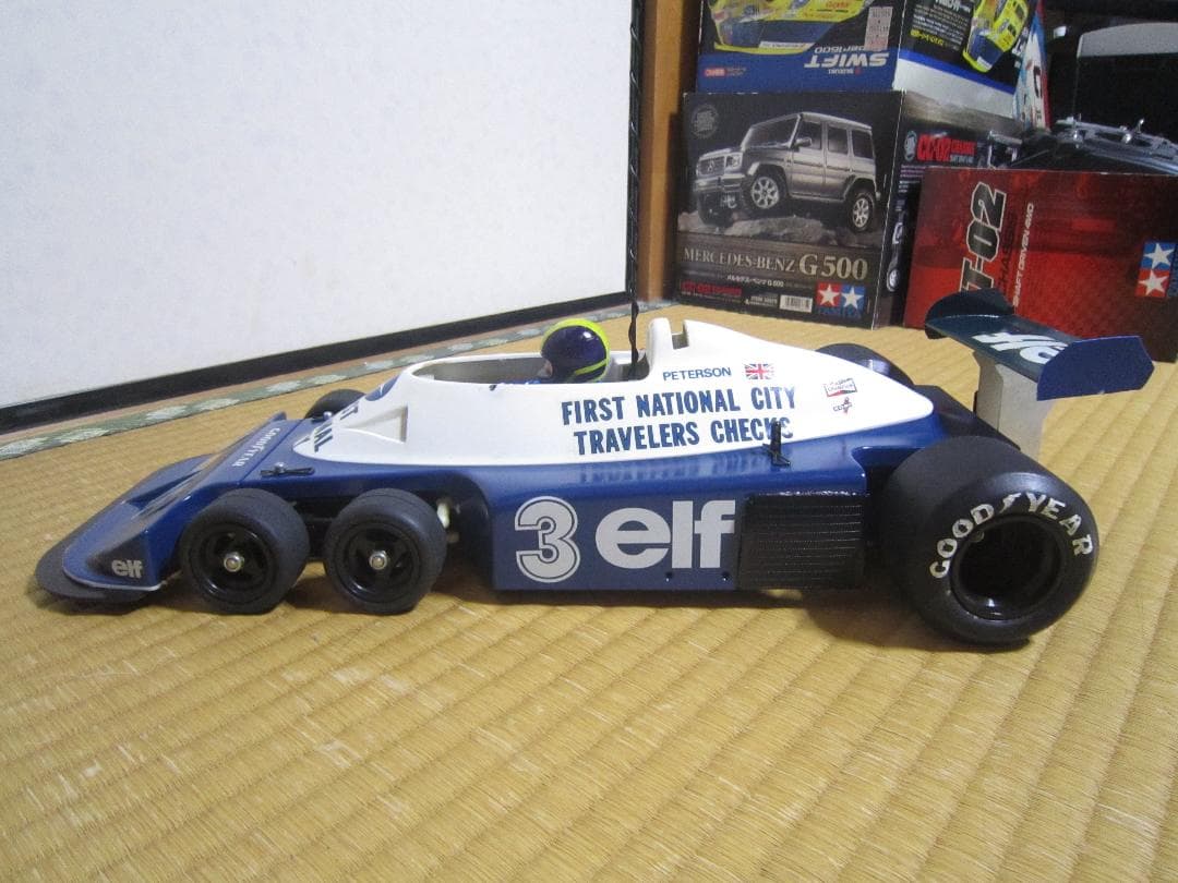 完全動作品 1/10 タイレル カスタム