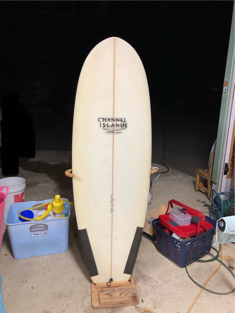 channels スパームホエール　5'5\" 28.1L リペア済み