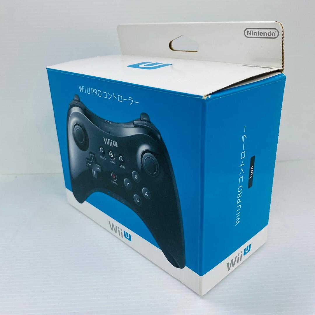 ★未使用★極美品Wii U PRO コントローラー(kuro)　生産終了