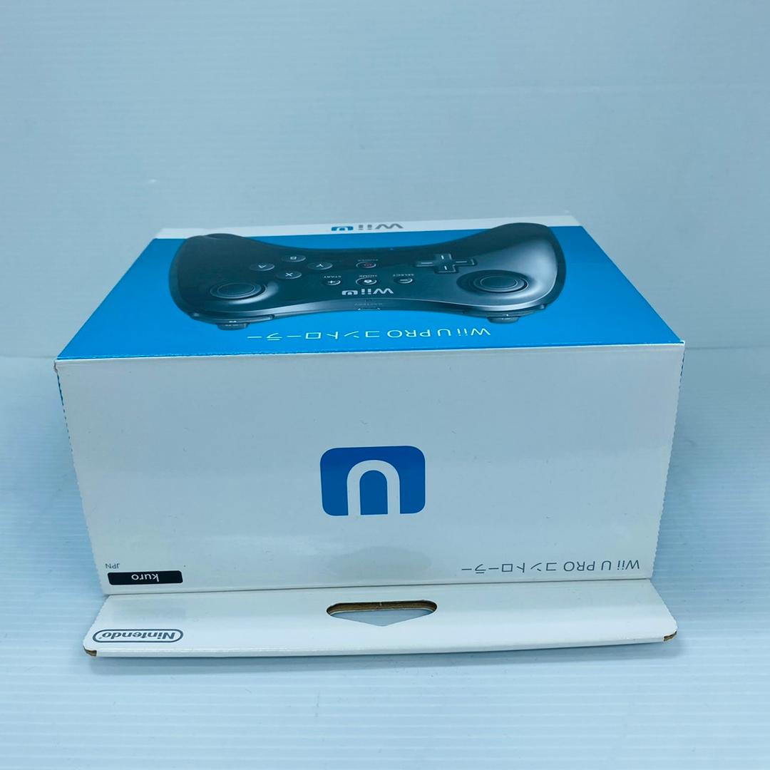 ★未使用★極美品Wii U PRO コントローラー(kuro)　生産終了