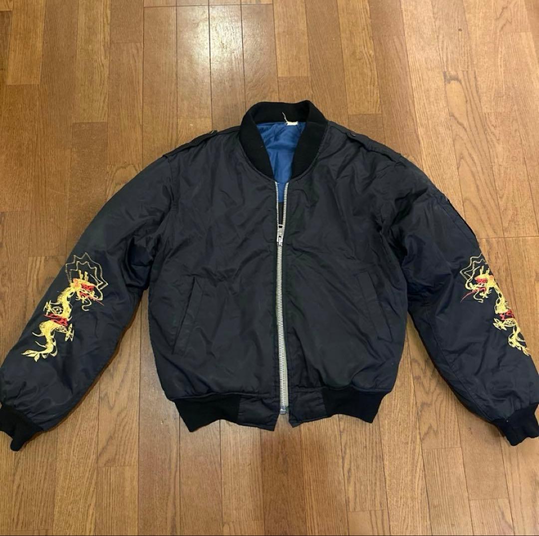 t*t様 ツアージャケットドラゴン刺繍 スカジャン WEST-PAC 1977
