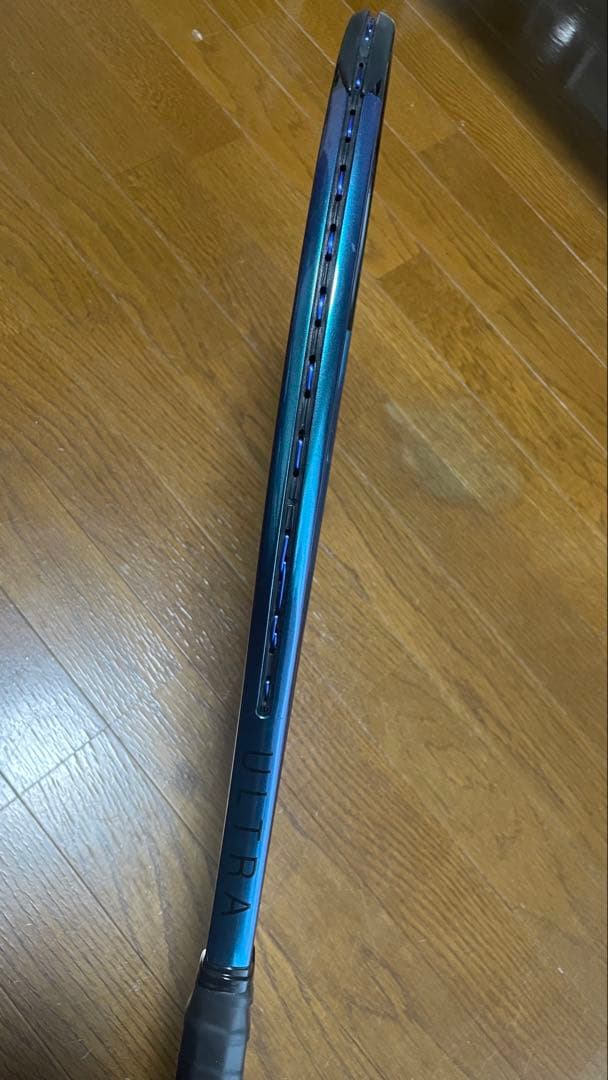 ULTRA テニスラケット 青
