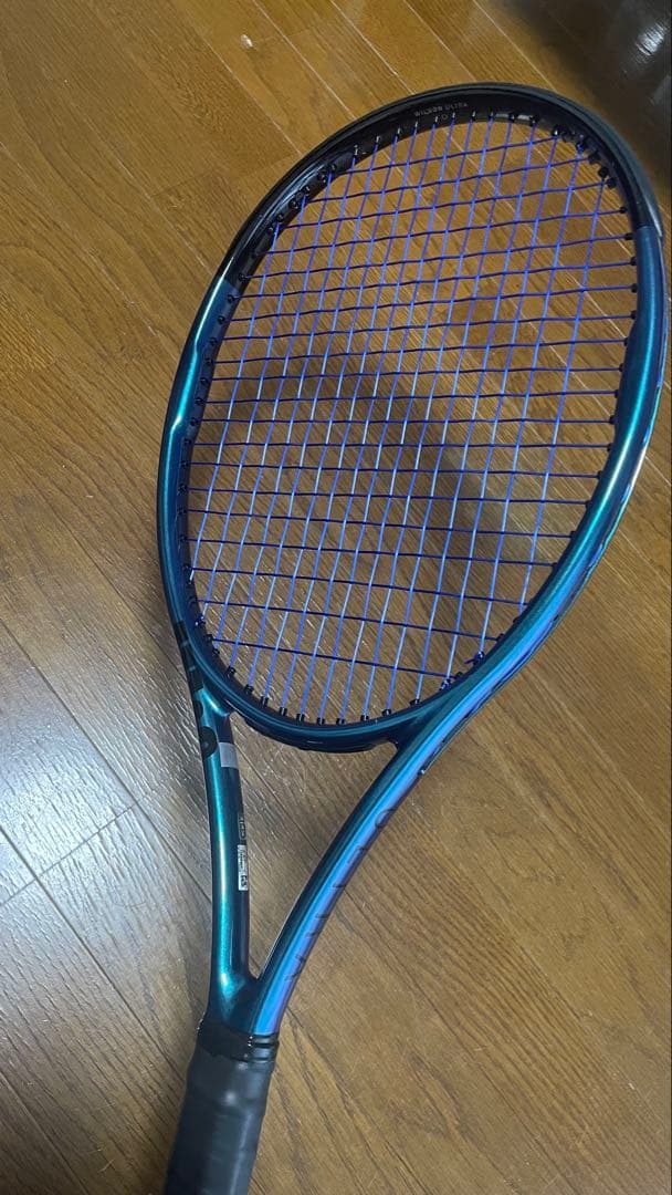 ULTRA テニスラケット 青