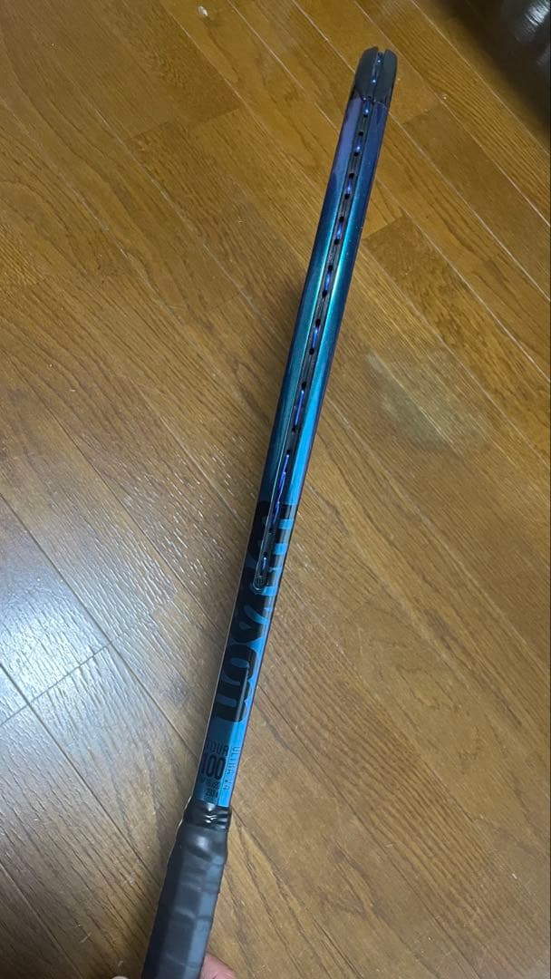 ULTRA テニスラケット 青
