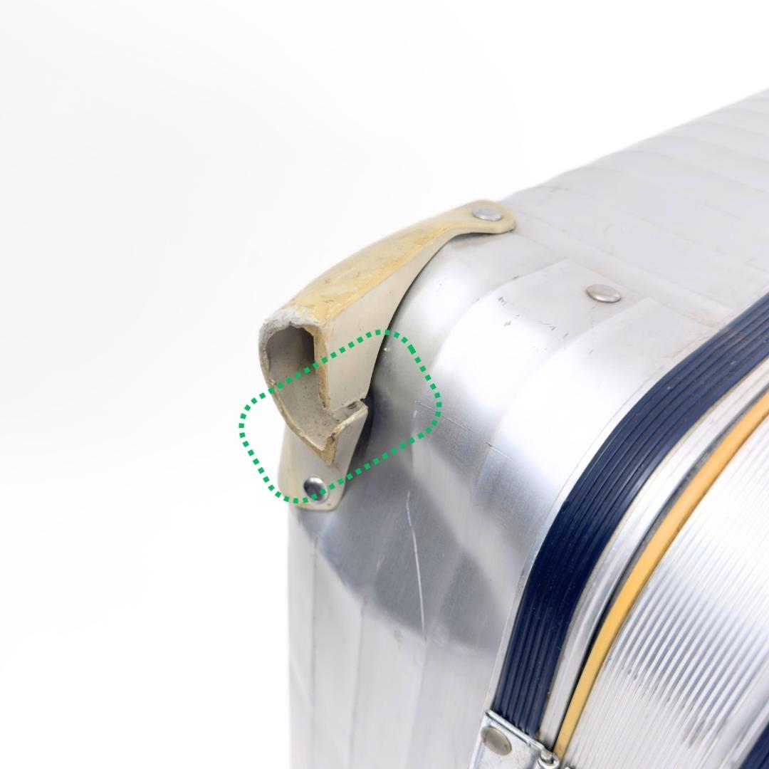 リモワ シルバーインテグラル 82L プルタブ 2+4輪 TSAロックベルト付