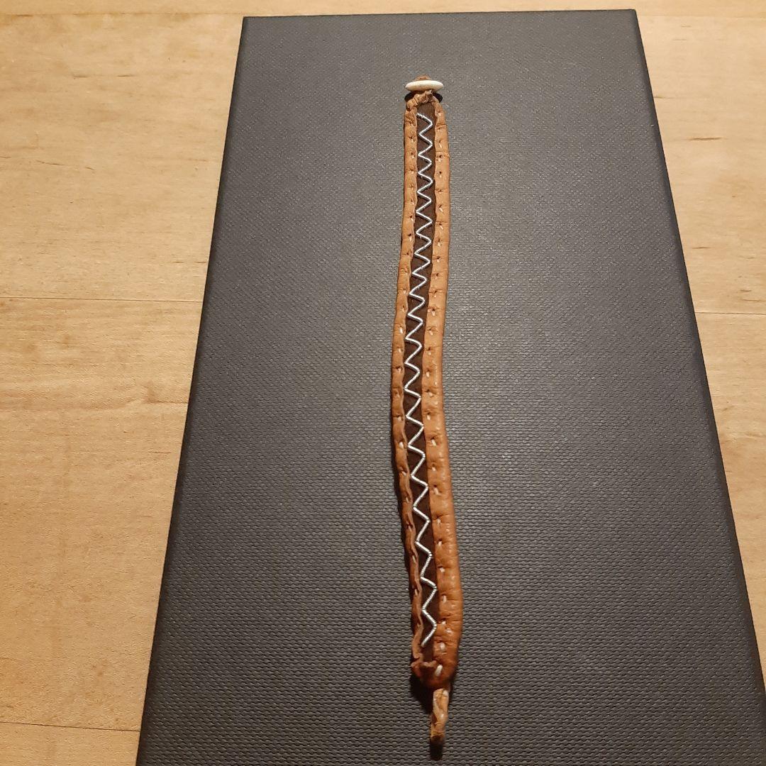 マリアルドマン サーミブレスレット ブラウン×キャメル