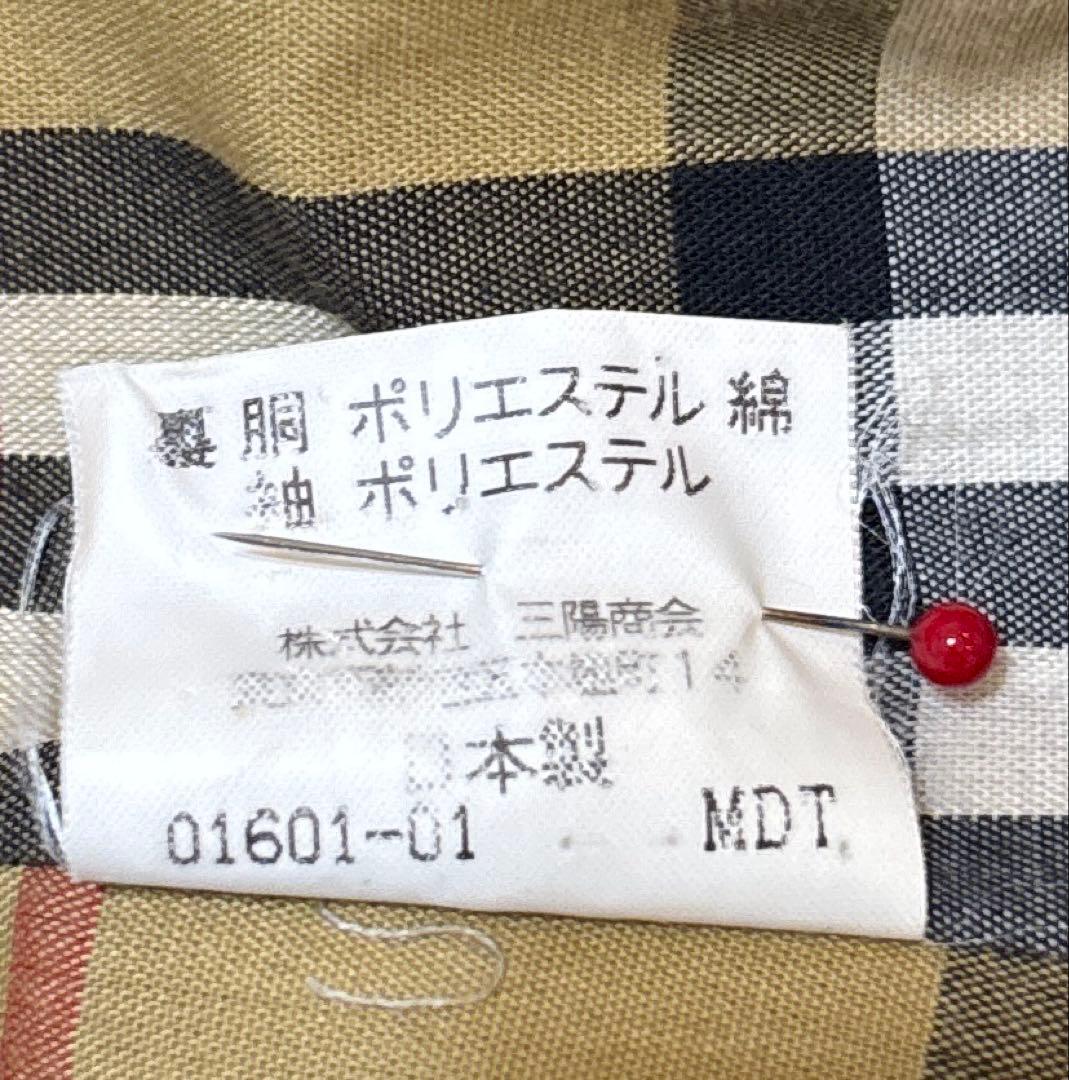 メンズ　バーバリーコート(ウールライナー付き)