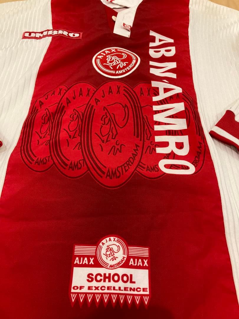 アンブロ　サッカー　アヤックス　オランダ　貴重　ユニフォーム　イングランド製