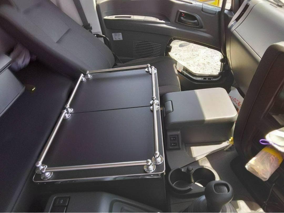 ギガ ファイブスター専用 コンソールテーブルA type 冷蔵取付可　パイプ有り