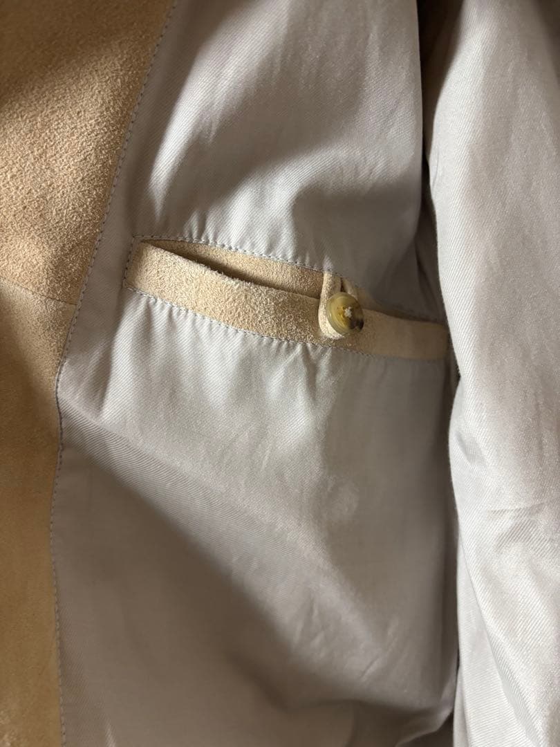 herill lamb suede blouson ベージュ　0