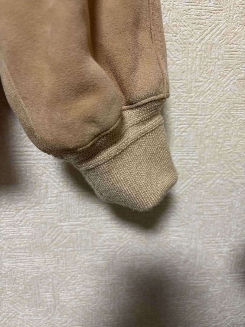 herill lamb suede blouson ベージュ　0